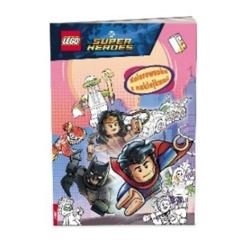 LEGO DC Super Heroes. Kolorowanka z naklejkami